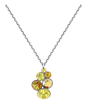Gelb - Petit Glamour - Halskette von Konplott